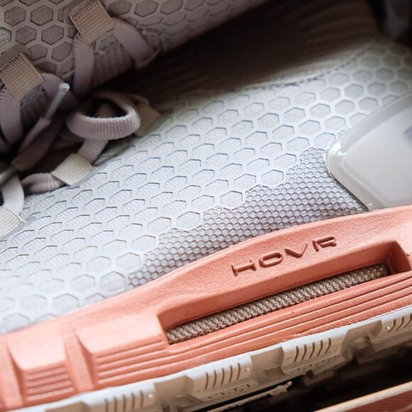 Under Armour HOVR Reactor Mid Cold Gear Connected Runner Ivory/Rose Gold 3020353 - Picture 5 of 15